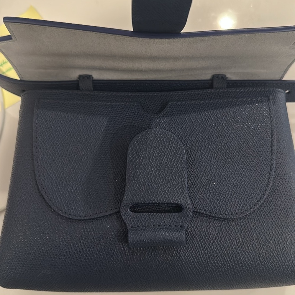 Senreve Navy Blue Crossbody Belt Bag - Picture 6 of 16